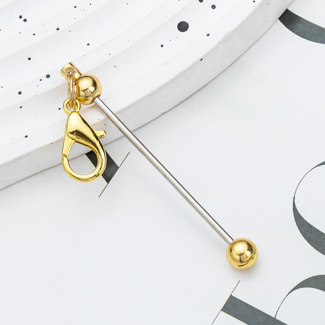 Creative Diy Mini Beaded Candy Color Keychain-2PCS