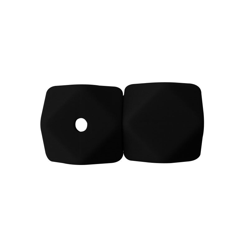 17MM 50PCS Hexagon DIY Colorful Beads Silicone-50PCS