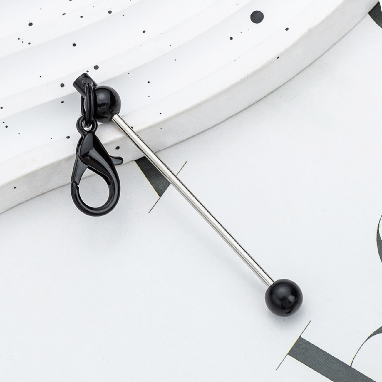 Creative Diy Mini Beaded Candy Color Keychain-2PCS