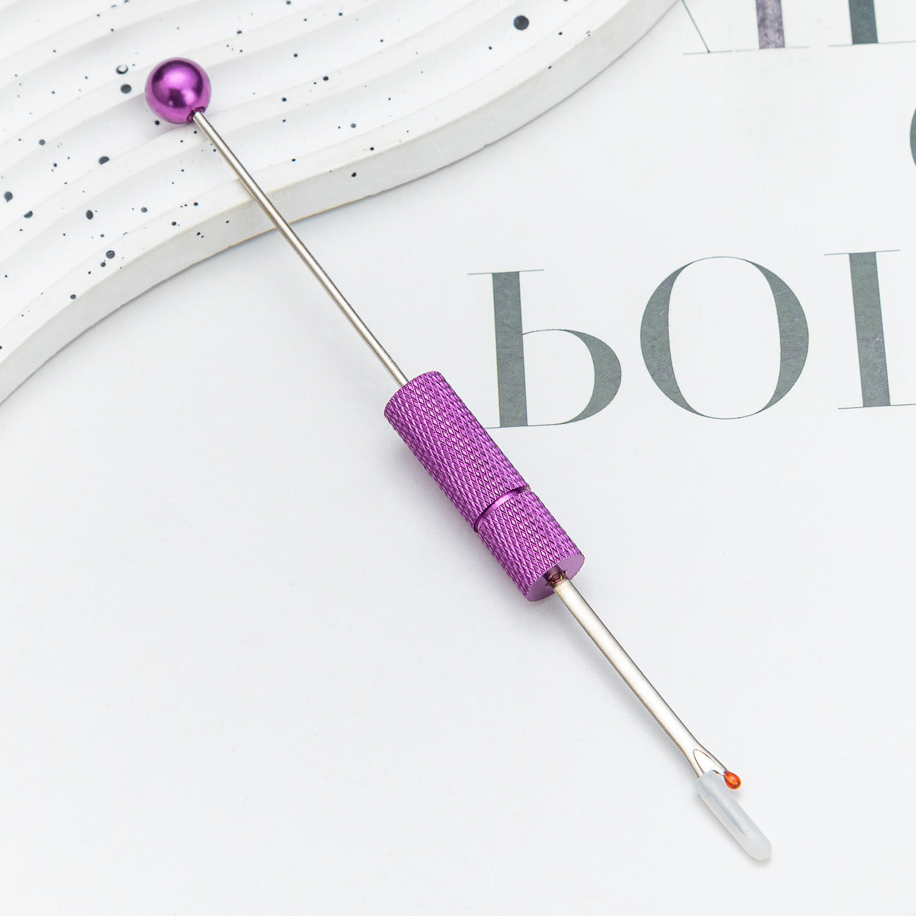 Creative Beadable Portable Thread Picking Needle Sewing Gadget Cross Stitch Seam Ripper-2PCS