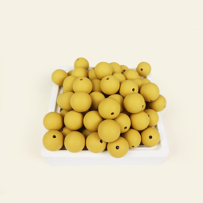 Creative 12mm Silicone Beads DIY for Beadable-50PCS