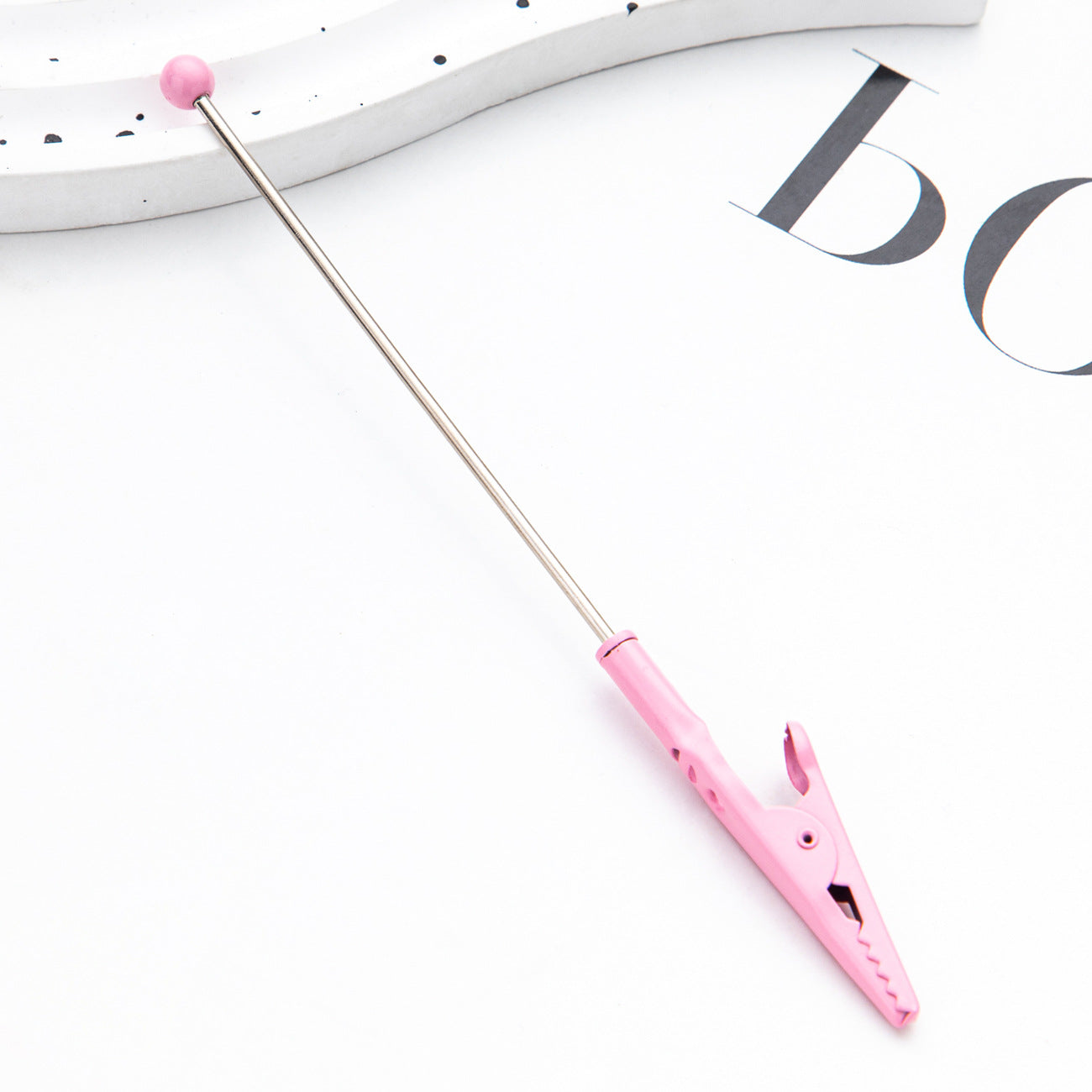 Creative Beadable Alligator Clips ATM Card Taker-2PCS