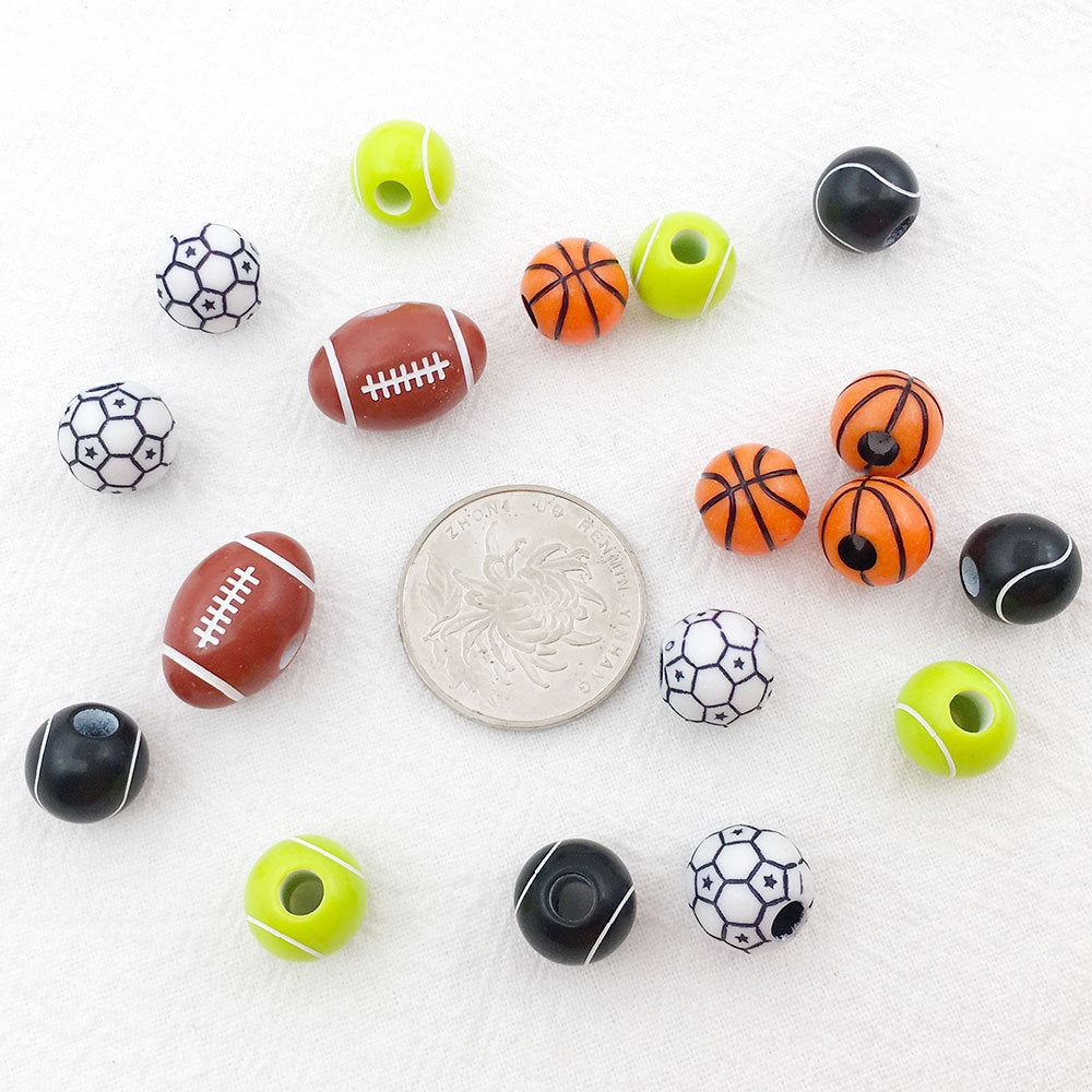 Creative 10MM Acrylic Ball Beads-50PCS