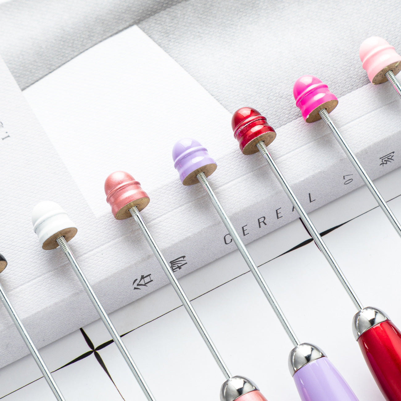 Beadable Pens Portable Metal Pen(2PCS)