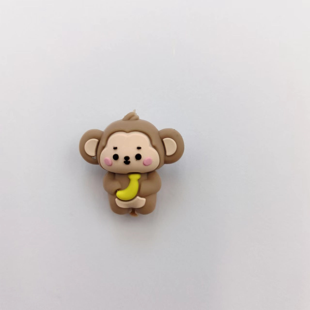 3D New Cute Cartoon Monkey Silicone Beads-10PCS