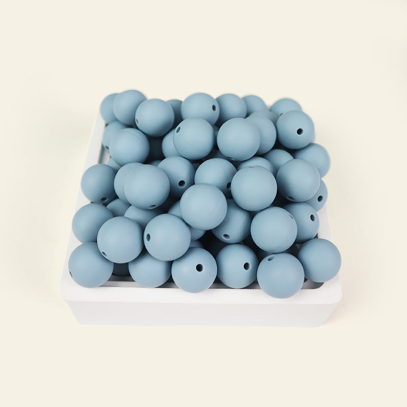 Creative 12mm Silicone Beads DIY for Beadable-50PCS