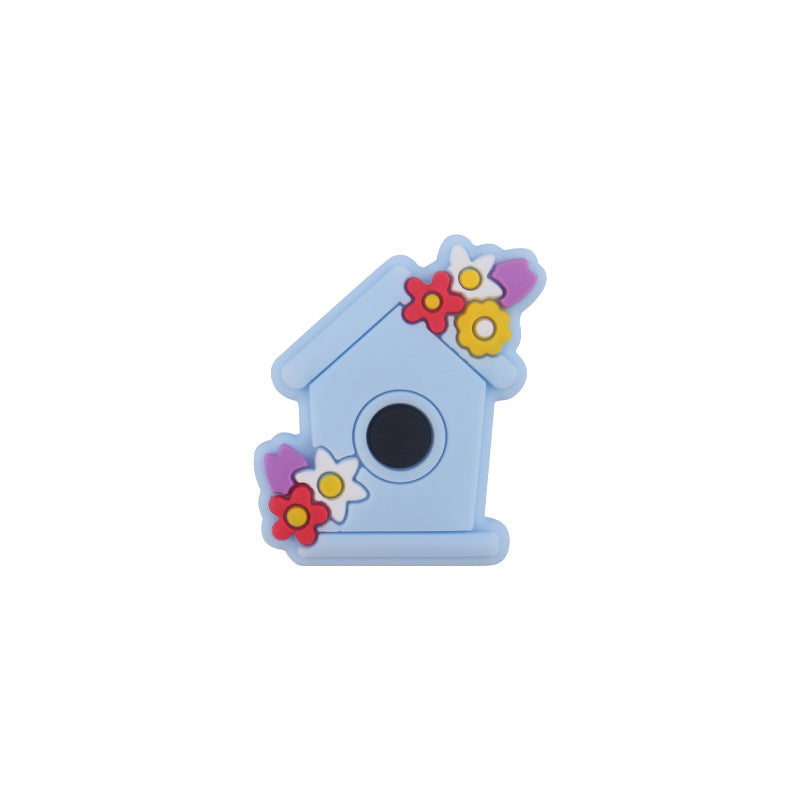 Baby Products Cartoon Flower Room Silicone Creative DIY Accessories-10PCS