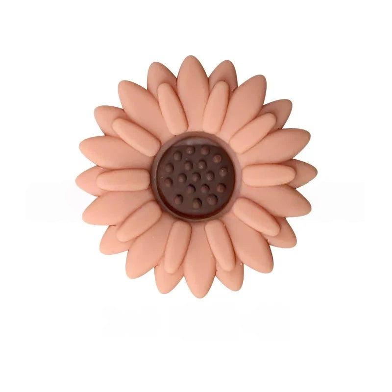 Flatback Little Daisy Silicone Focal Beads for DIY Pens Keychains