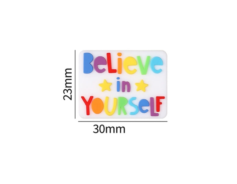Color Design Letters Simple and Exquisite Beads-10PCS