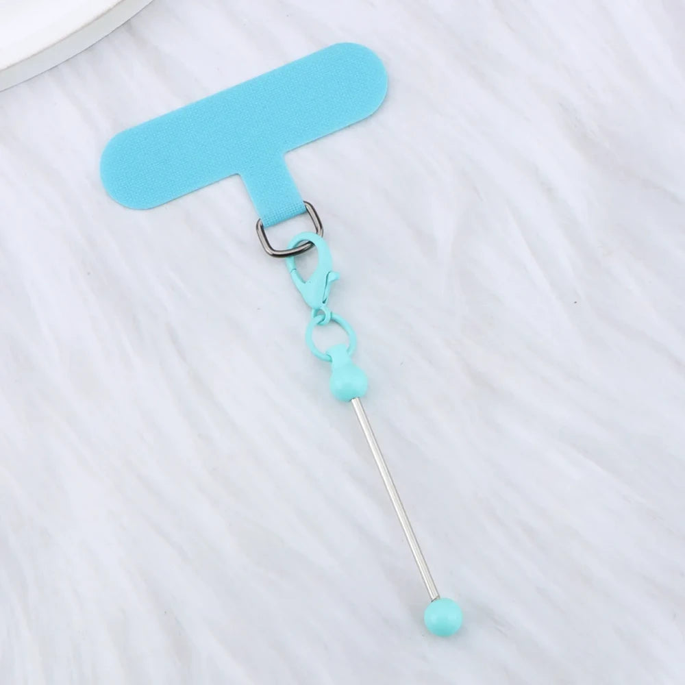 Beaded Anti-Loss Durable Spacer Phone Clip for DIY