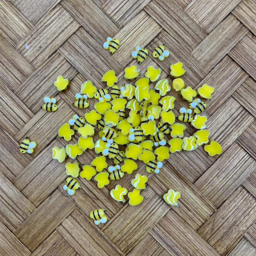 Bee Flatback Rhinestone Beadable Item for DIY