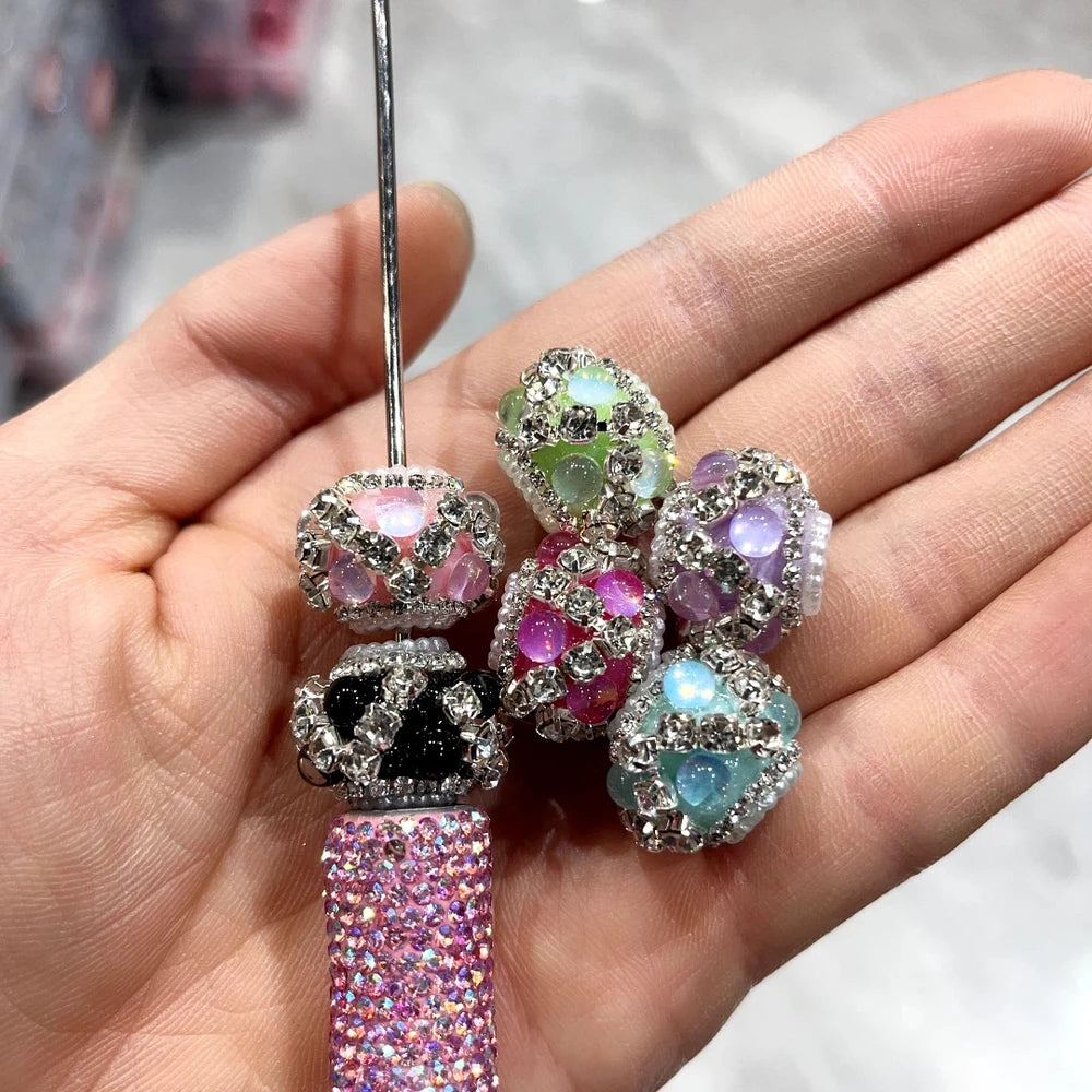 Bubble Rhinestones and Rhinestones Chain Acrylic DIY Fancy Beads-Random Mixed