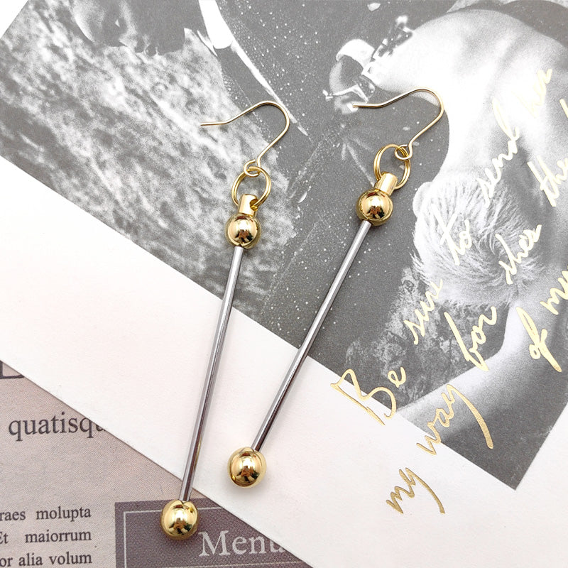 Creative DIY Beadable Earring Bars-1 Pair