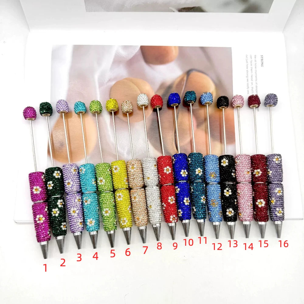 Daisy Beadable Rhinestone Pens