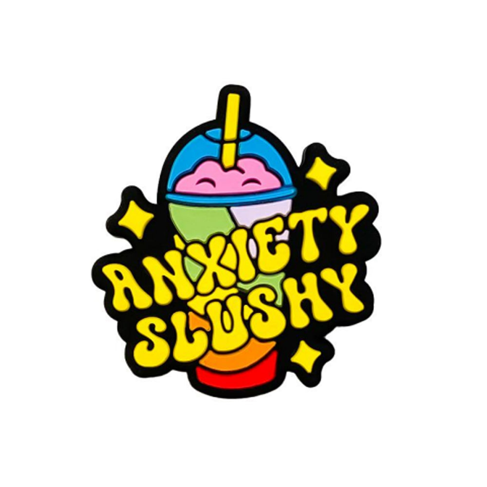 Cartoon Letter Beverage Pattern Silicone Beads-10PCS