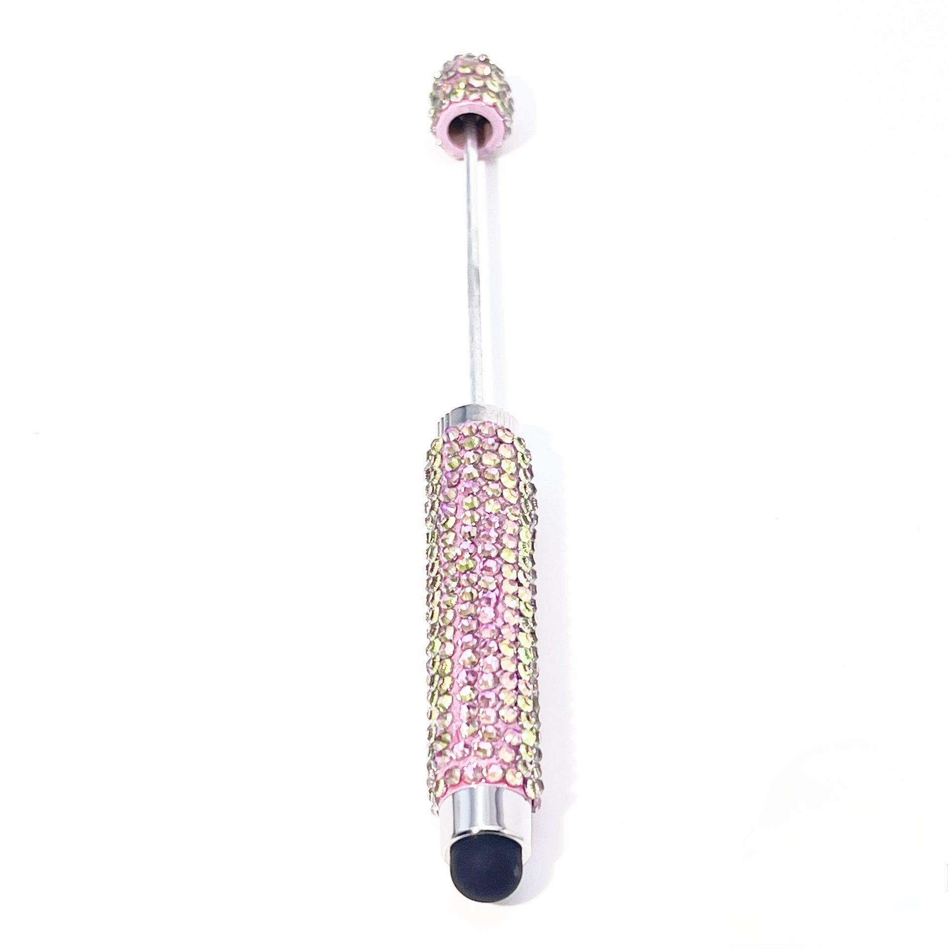 Creative Hand-set Diamond-encrusted Touchscreen Multi-purpose Ballpoint Pen-2PCS