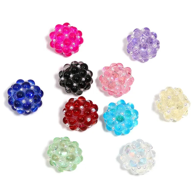 Glass Rhinestones Pearls Acrylic DIY Fancy Beads-Random Mixed