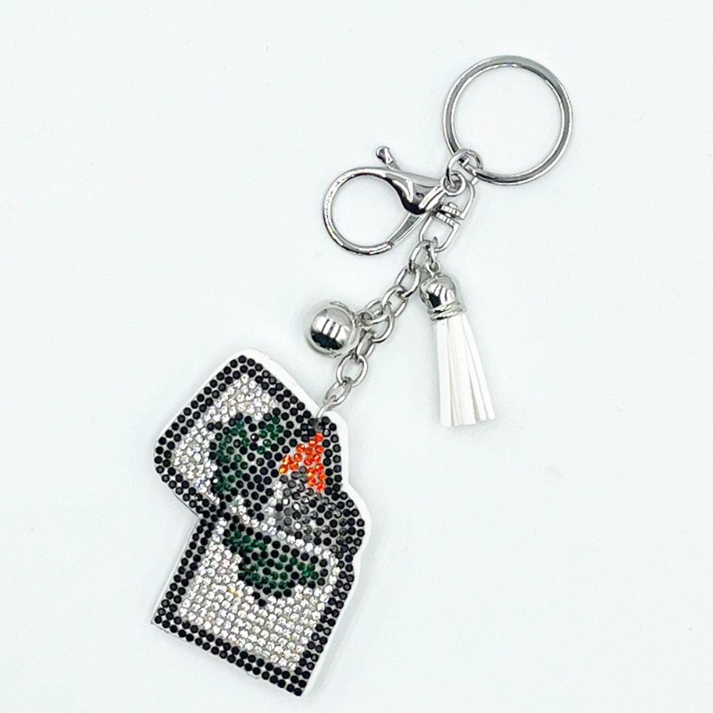 Lighter Rhinestone Keychain for DIY