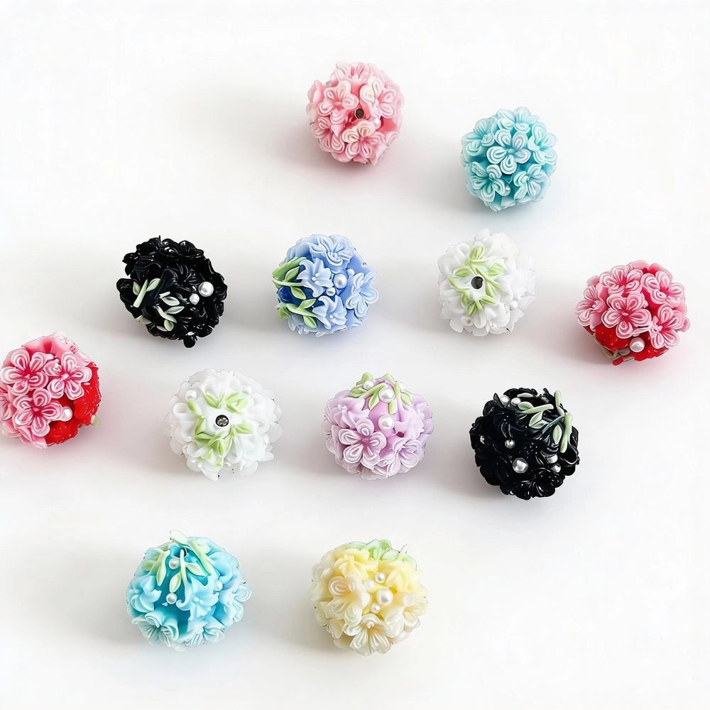 Luminous Flowers with Pearls DIY Fancy Beads-Random Mix