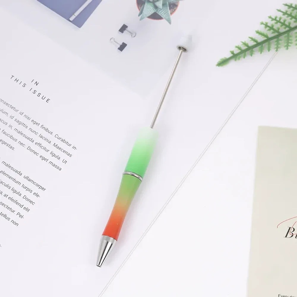 Ombre Beadable Plastic Ballpoint Pen for DIY