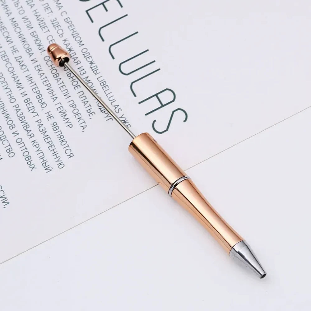 Ombre UV Metallic Colors Beadable Plastic Ballpoint Pen for DIY