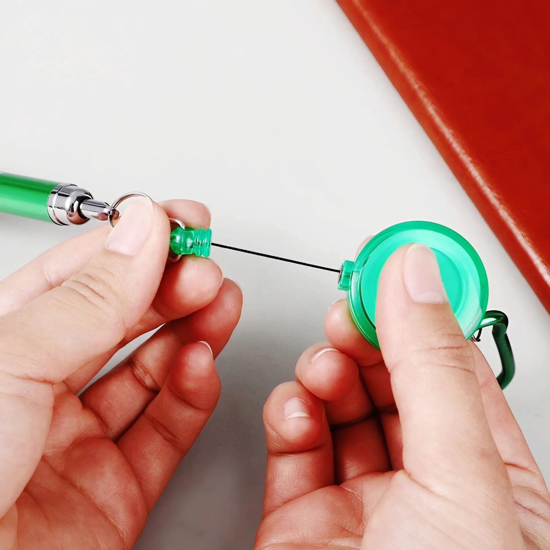 Novel Metal Creative Portable Stretch Beadable Pen