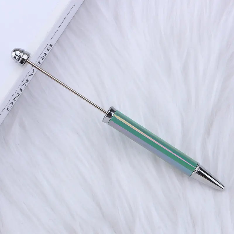 Multi-Color Plastic UV Coating Beadable Pens