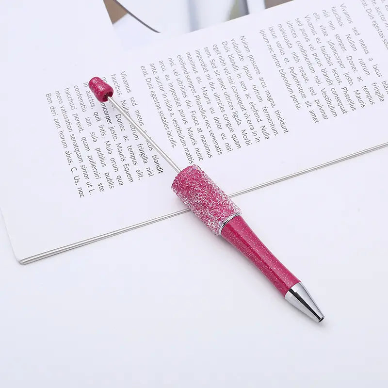 Multicolor Fashion Sugar Beadable Pens Rhinestone DIY Pens