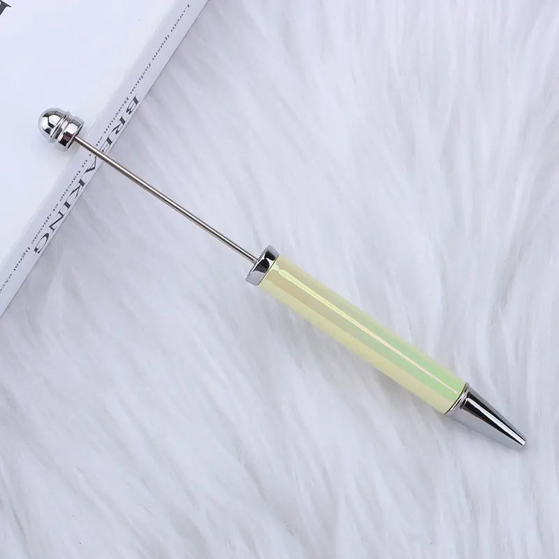 Multi-Color Plastic UV Coating Beadable Pens