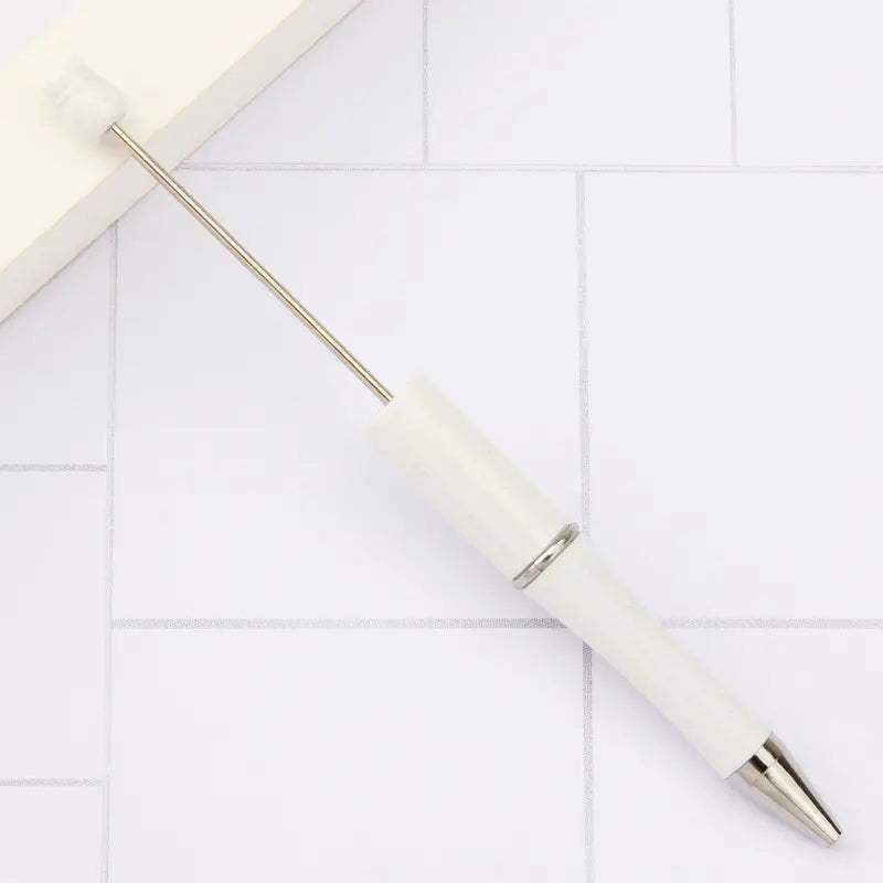 Plastic Beadable Pens in Solid, Ombre Gradient and Neon Colors