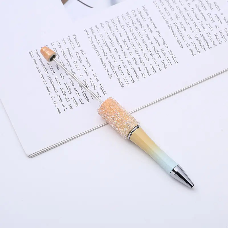 Multicolor Fashion Sugar Beadable Pens Rhinestone DIY Pens