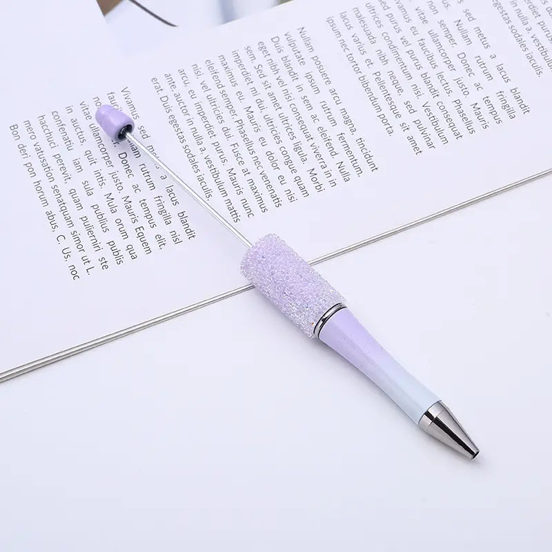 Multicolor Fashion Sugar Beadable Pens Rhinestone DIY Pens