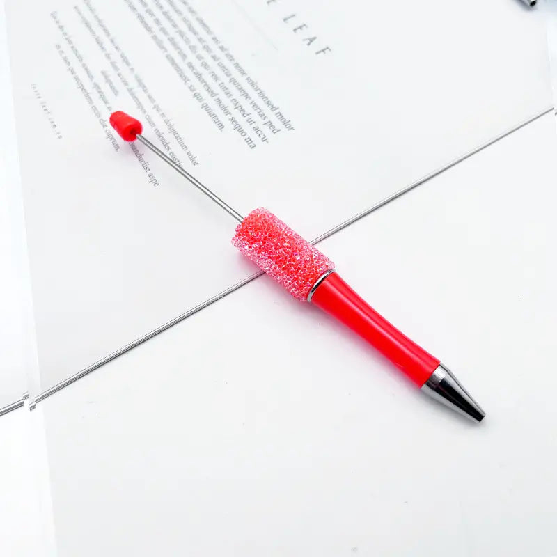 Multicolor Fashion Sugar Beadable Pens Rhinestone DIY Pens