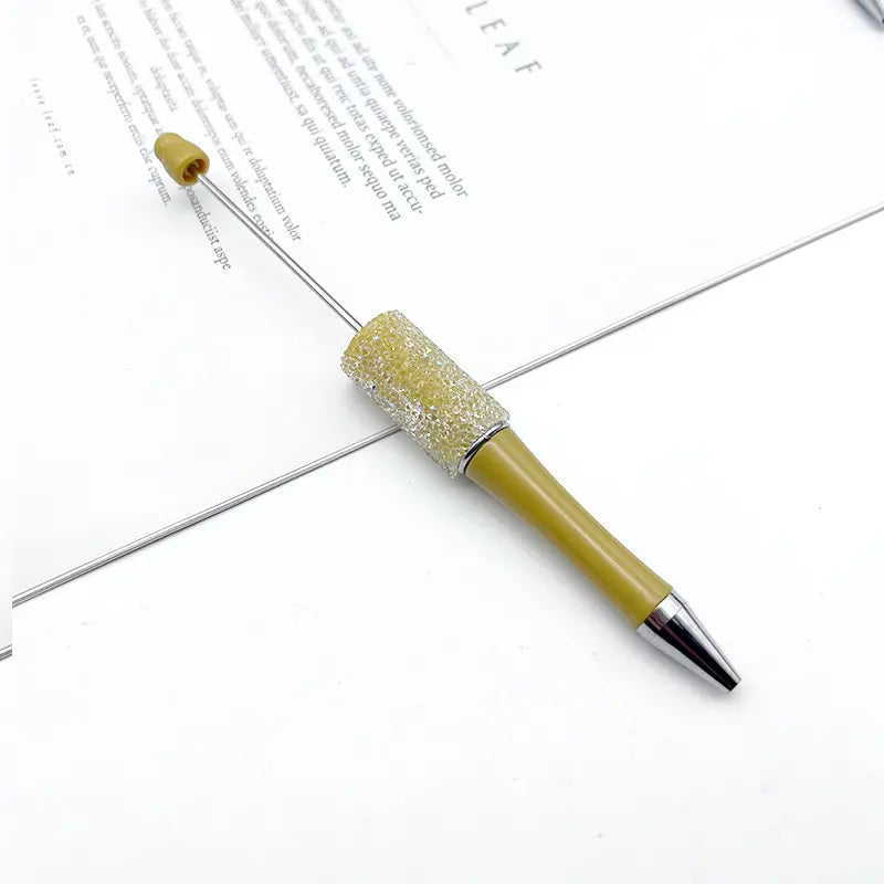 Multicolor Fashion Sugar Beadable Pens Rhinestone DIY Pens