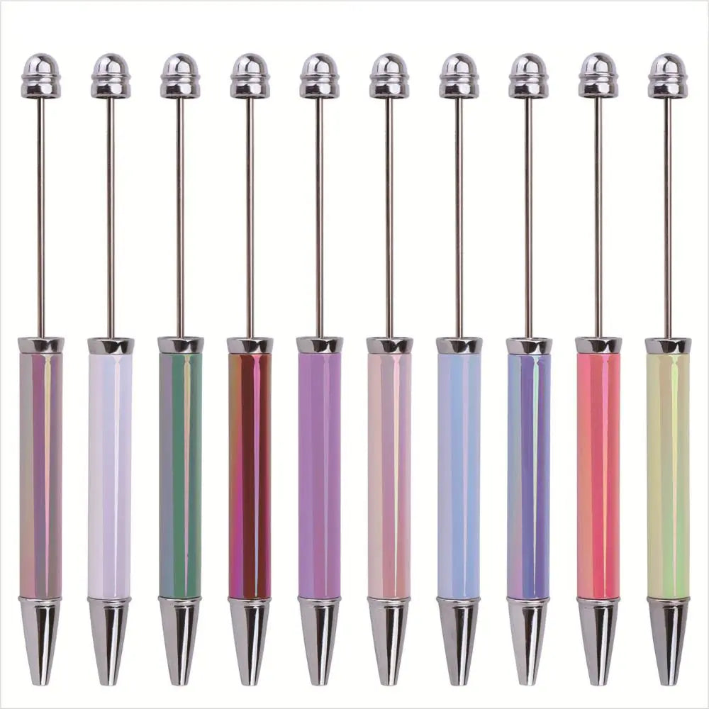 Multi-Color Plastic UV Coating Beadable Pens