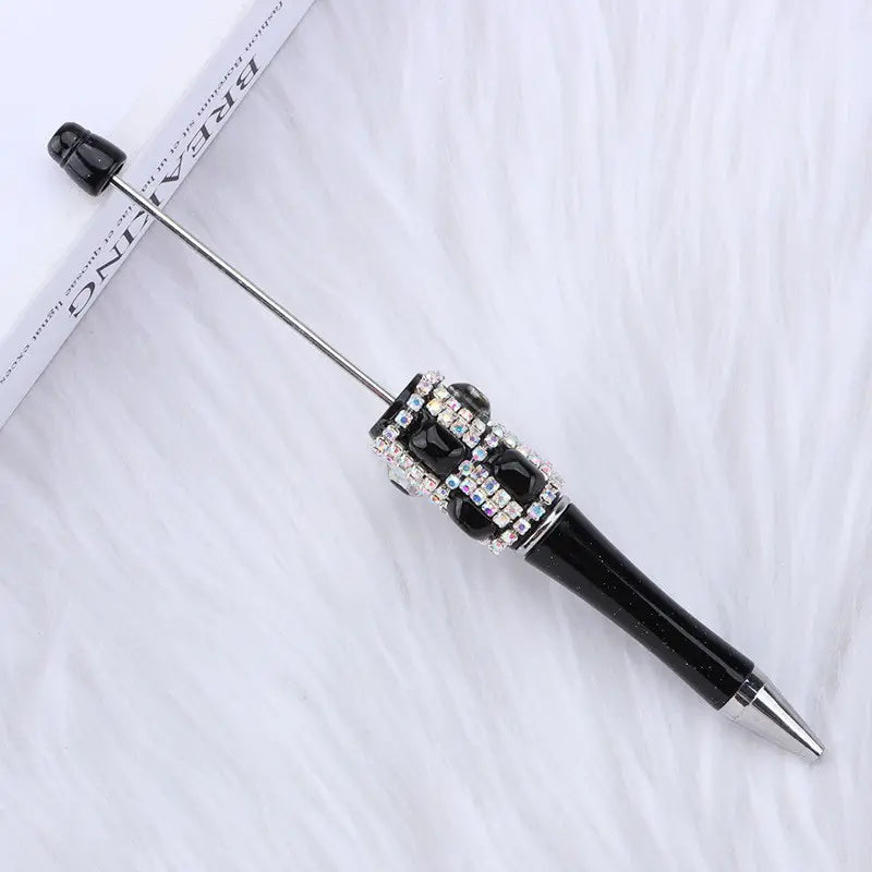 New Style DIY Beadable Pens with Heavy Works Diamond