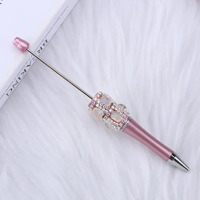 New Style DIY Beadable Pens with Heavy Works Diamond