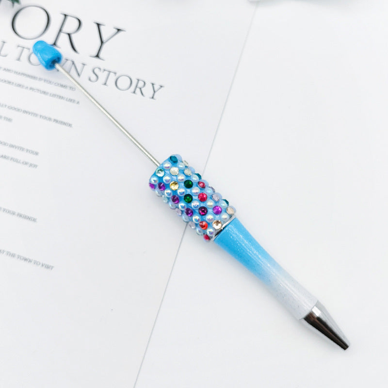 Bling Bling Multicolor Beadable Pens with Diamond and Pearls