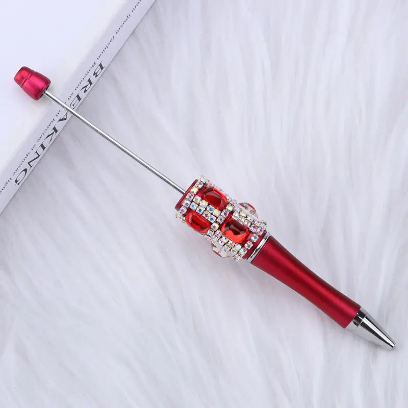 New Style DIY Beadable Pens with Heavy Works Diamond