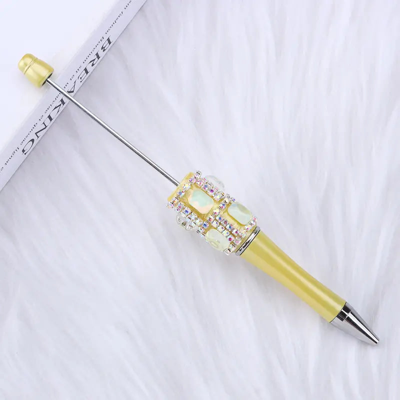 New Style DIY Beadable Pens with Heavy Works Diamond