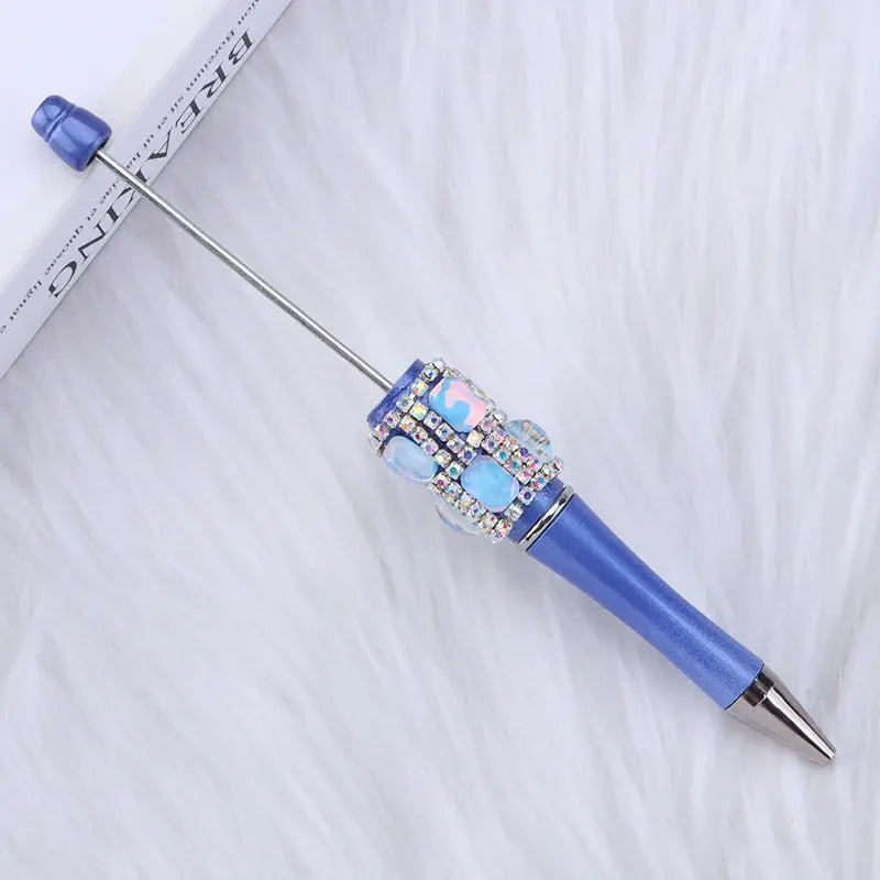 New Style DIY Beadable Pens with Heavy Works Diamond