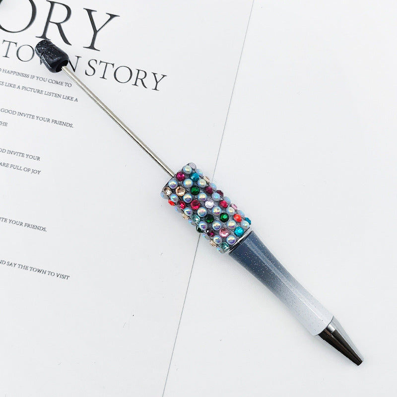 Bling Bling Multicolor Beadable Pens with Diamond and Pearls