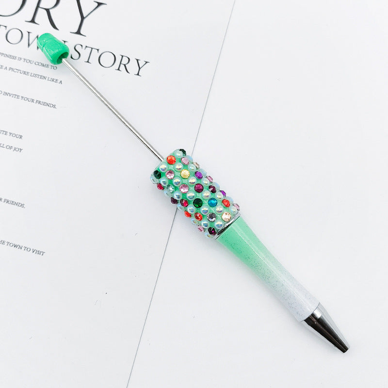 Bling Bling Multicolor Beadable Pens with Diamond and Pearls
