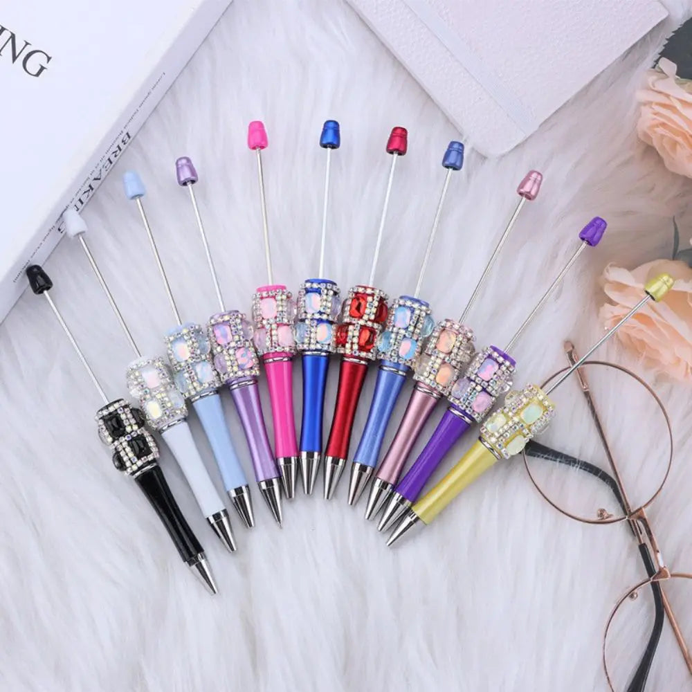 New Style DIY Beadable Pens with Heavy Works Diamond