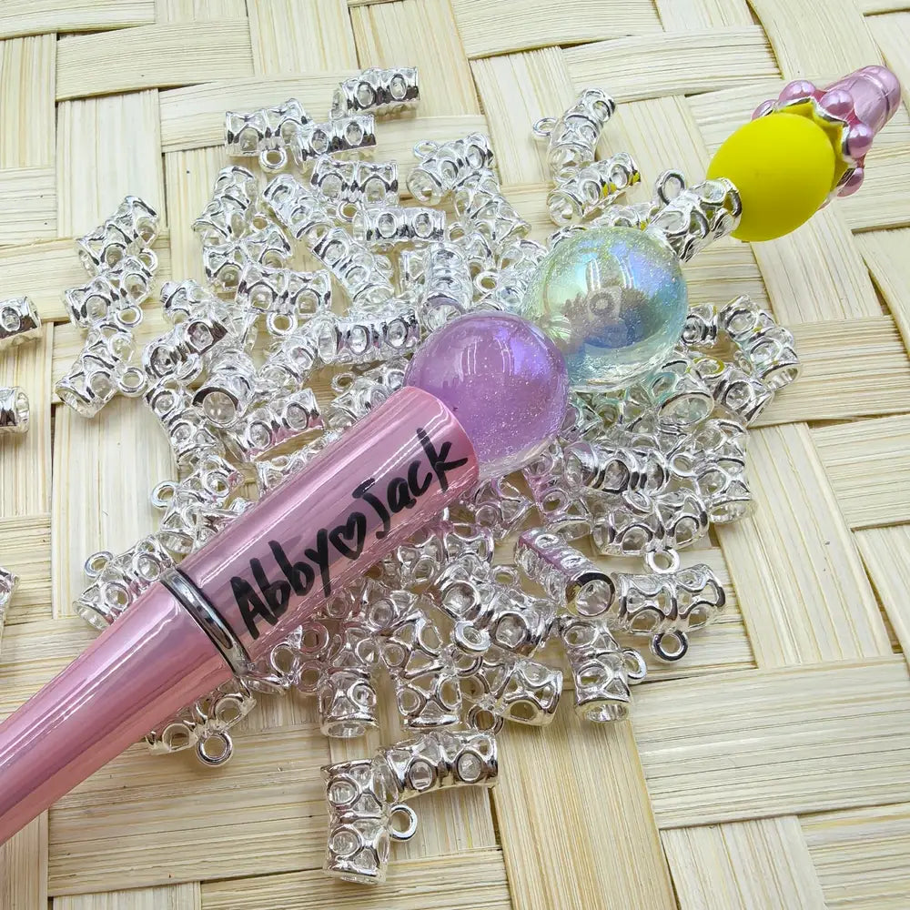 Silver Color Bail Beads