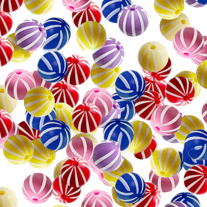 Rainbow Watermelon Silicone Balls-50PCS