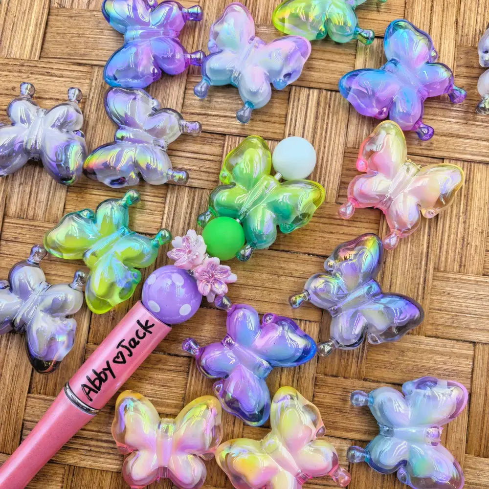 16MM Multi-Color Double Layer Acrylic Bead