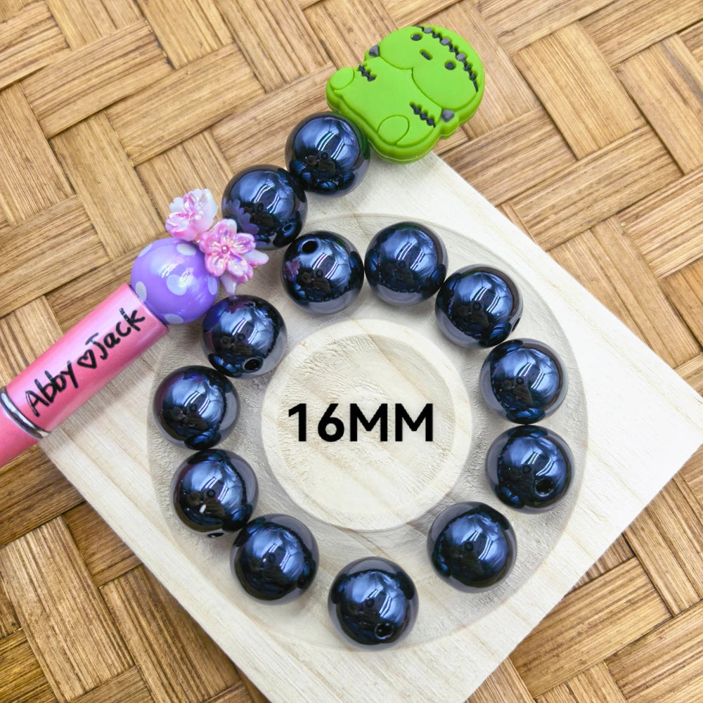 16MM Solid Color Acrylic Bead