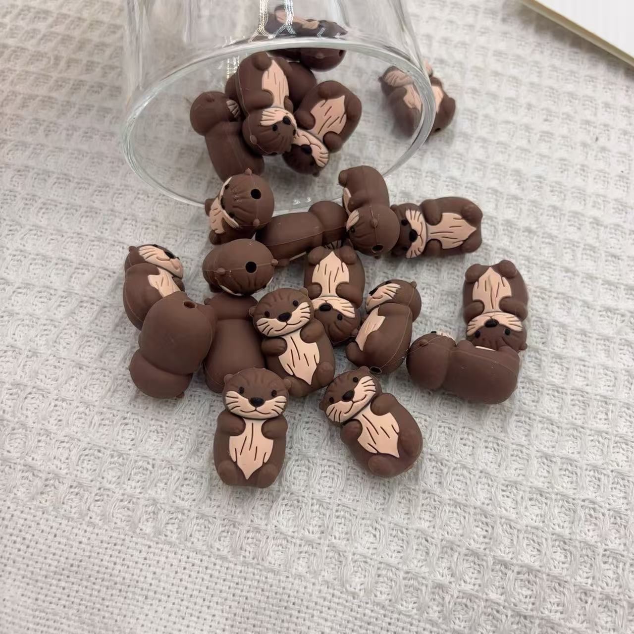 Cute Colorful Cartoon 3D DIY Beads-10PCS