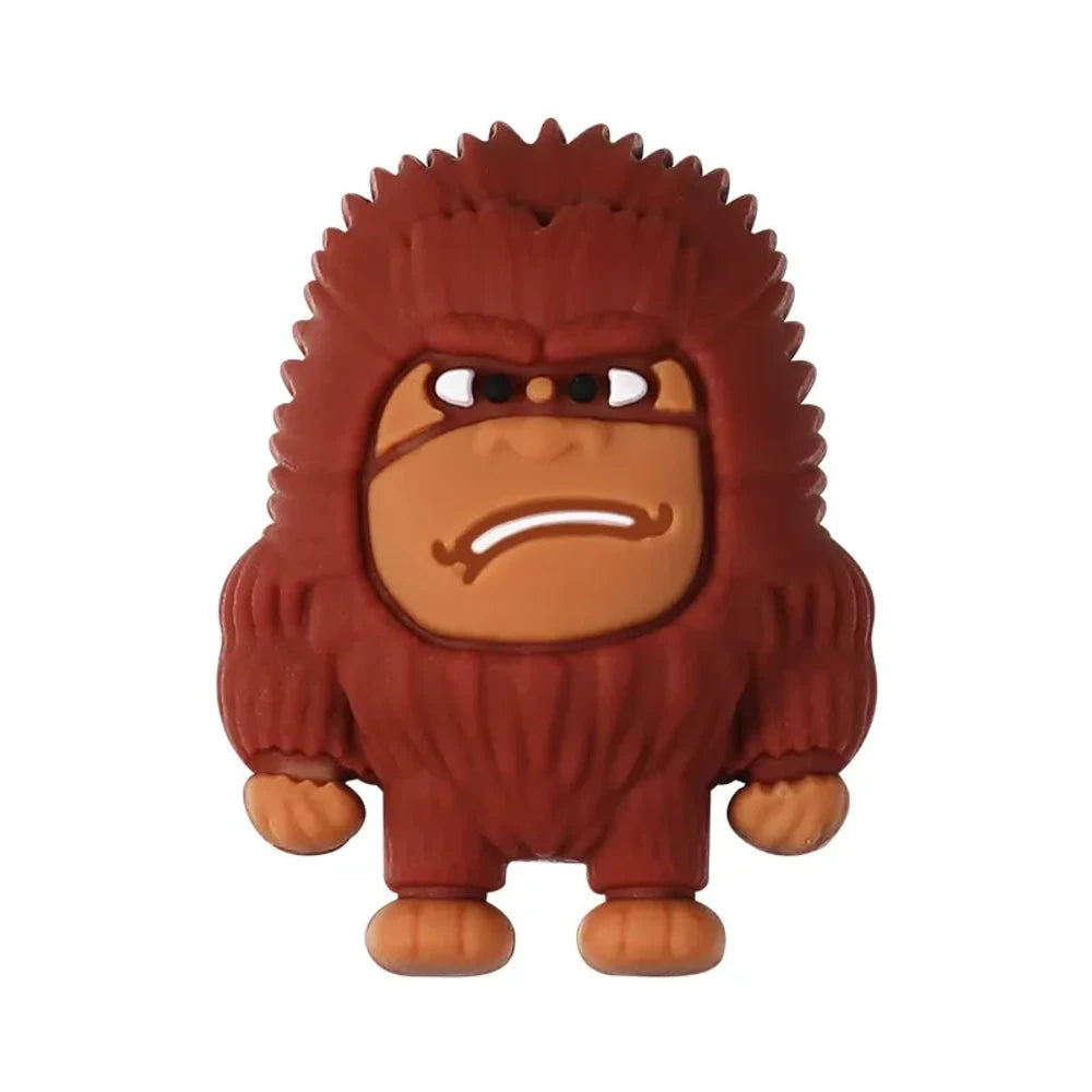 3D Alien Silicone Focal Beads for DIY Pens Keychains